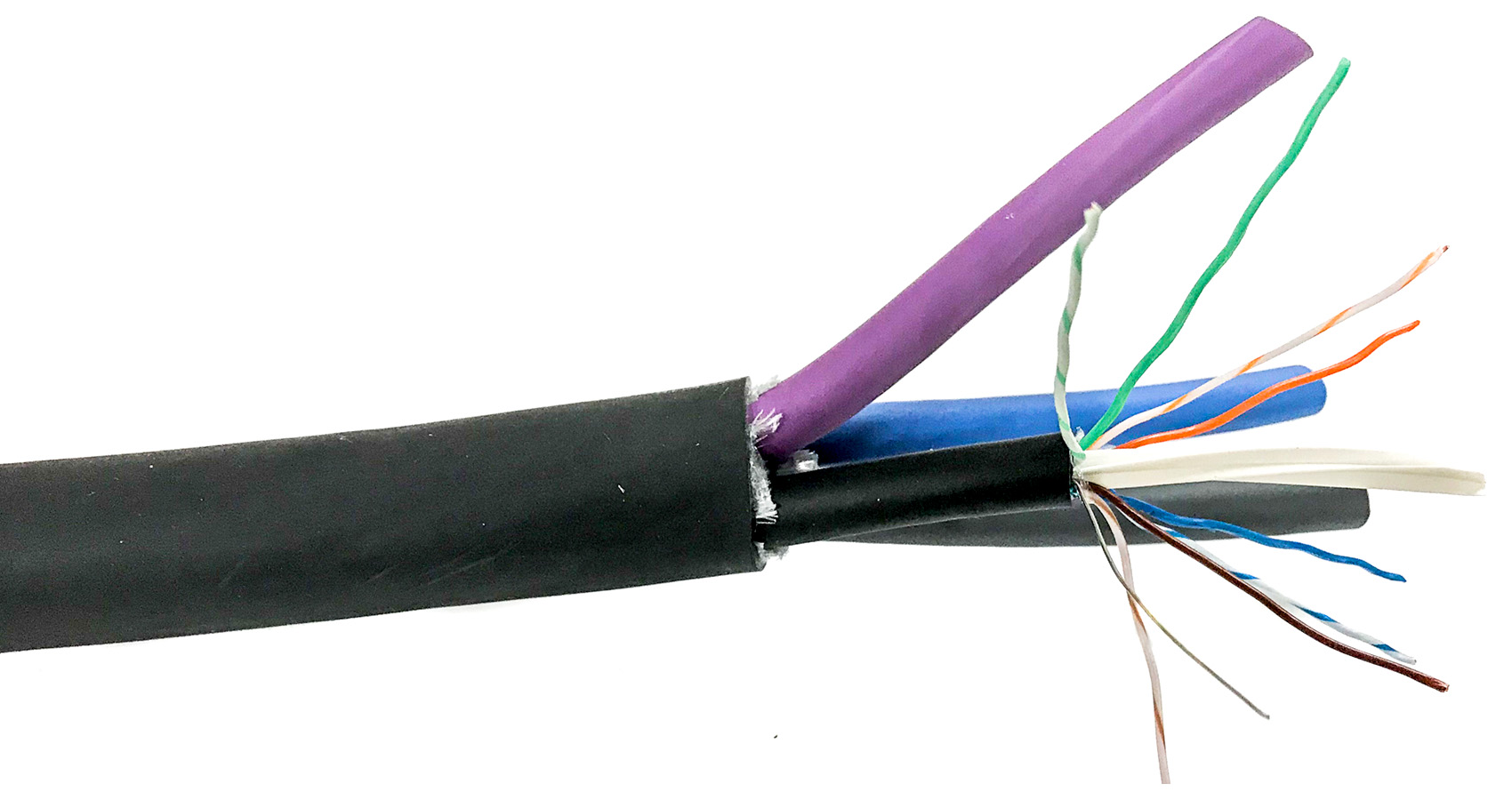 High Flex 4 Channel CAT5E Network Snake Cable Factory